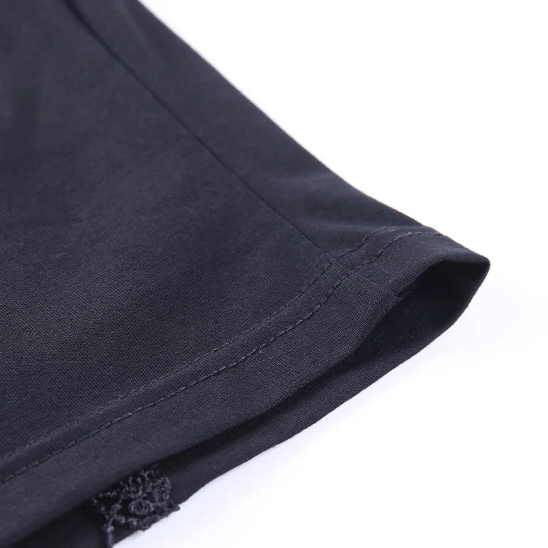 Noir Mesh Corset Top