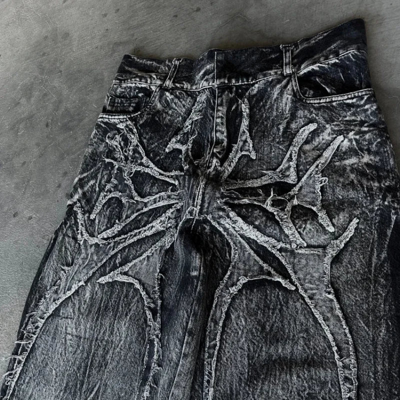 Purge Veins Loose Jeans