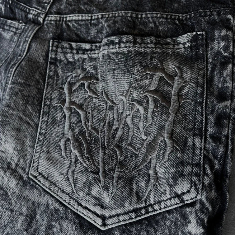 Purge Veins Loose Jeans
