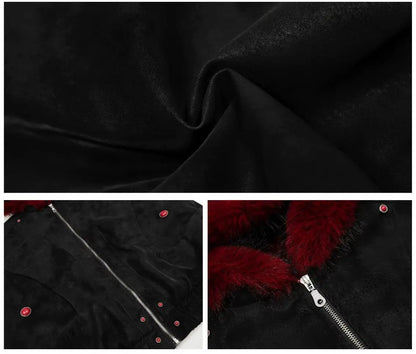 Crimson Lining Hoodie