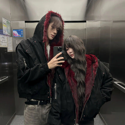 Crimson Lining Hoodie