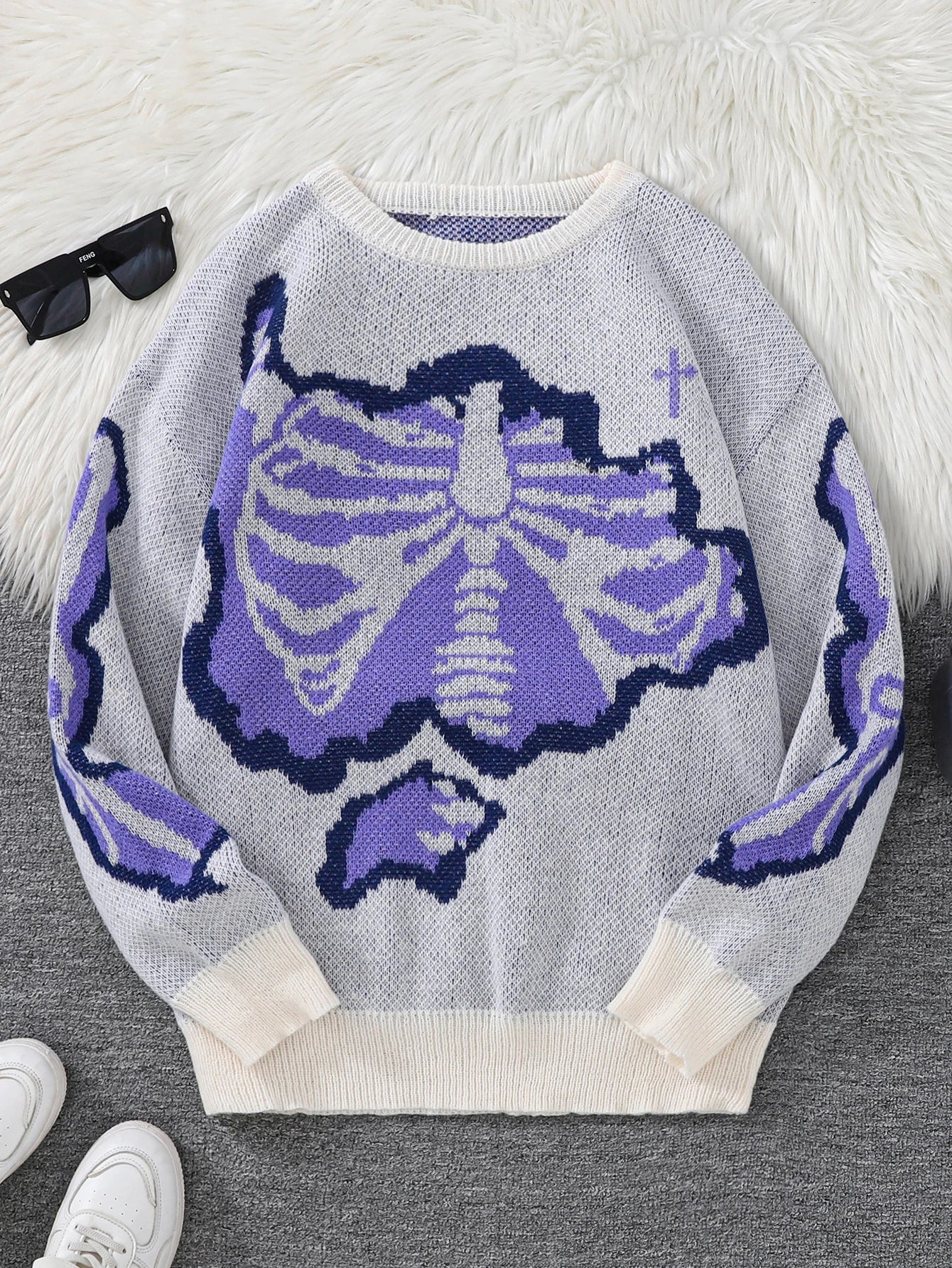 Bone Butterfly Knit
