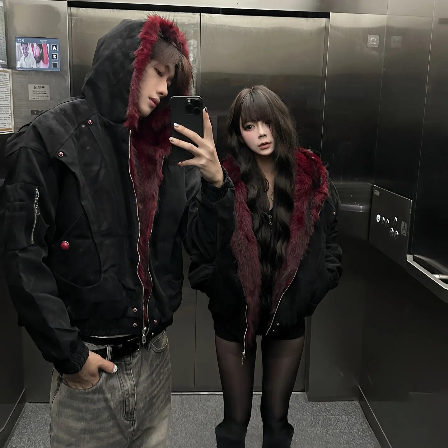 Crimson Lining Hoodie