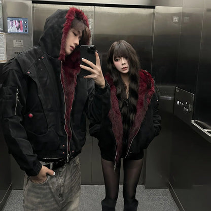 Crimson Lining Hoodie