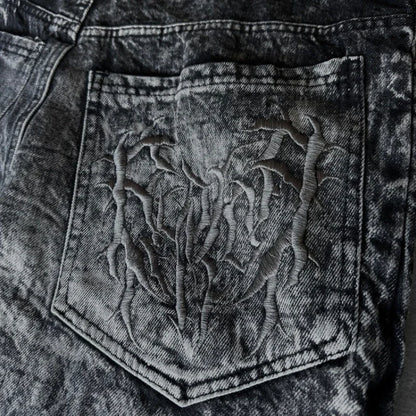 Purge Veins Loose Jeans