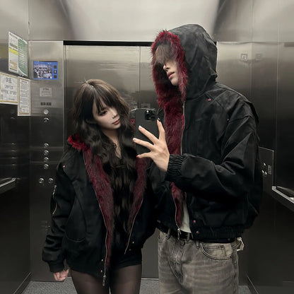 Crimson Lining Hoodie