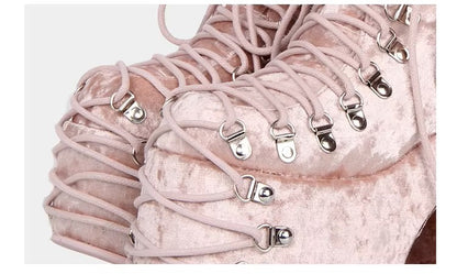 Velvet Sacrament Heels