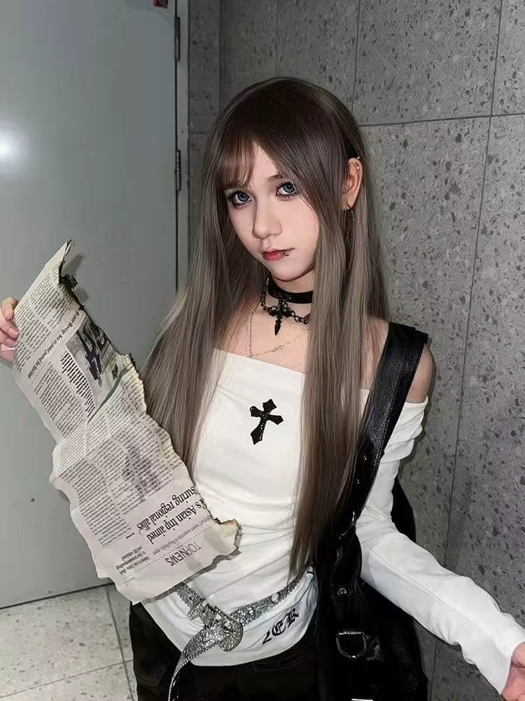 Sanctum Cross Off-Shoulder Top