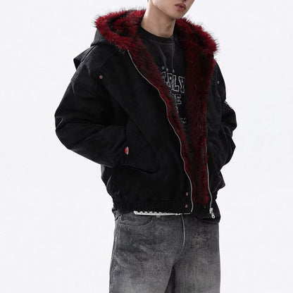 Crimson Lining Hoodie