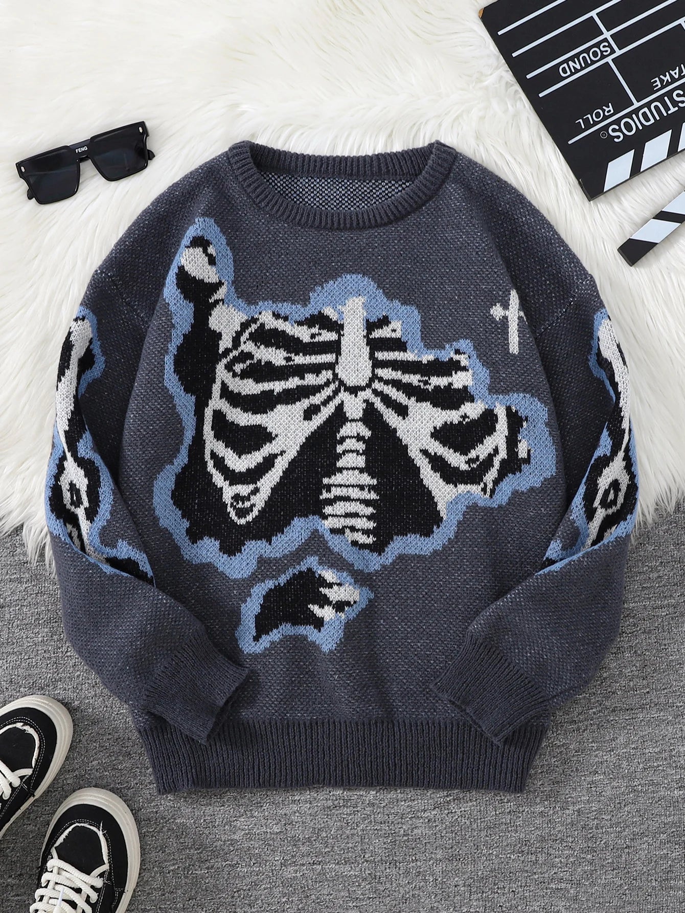 Bone Butterfly Knit
