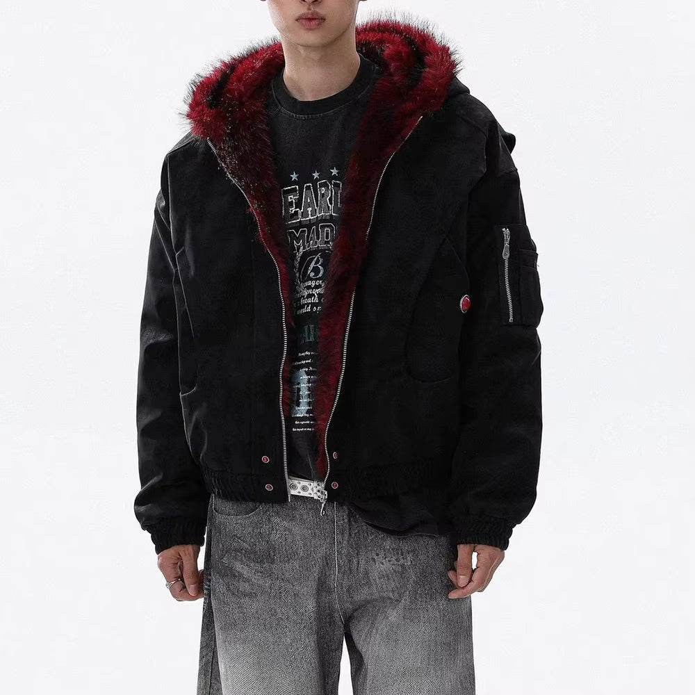 Crimson Lining Hoodie