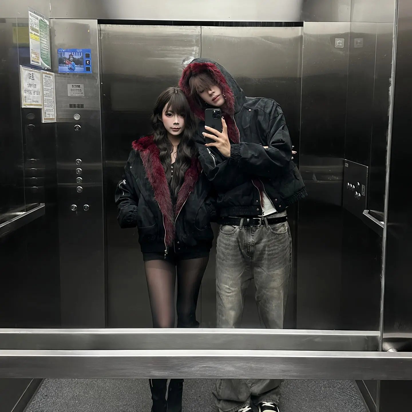 Crimson Lining Hoodie